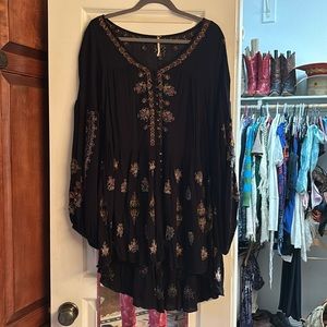 Free people embroidered tunic